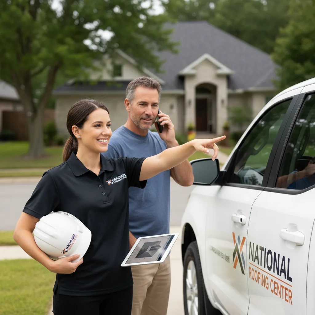 National Roofing Center customer support in Marilla